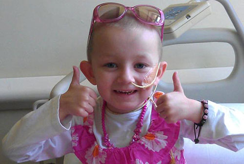 Tiny dancer Lily-Mae - Cancer is in remission