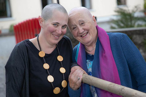 Mother and Daughter Both Shave Their Heads for Pieta